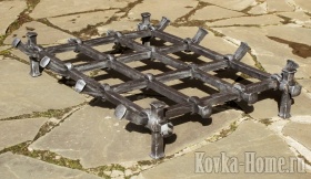 кованые колосники решетка, кованые колосники, колосники