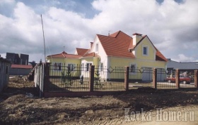 Кованый забор № 3 фото, кованые ограждения