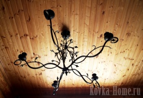 Кованая люстра, кованые светильники, кованые фонари